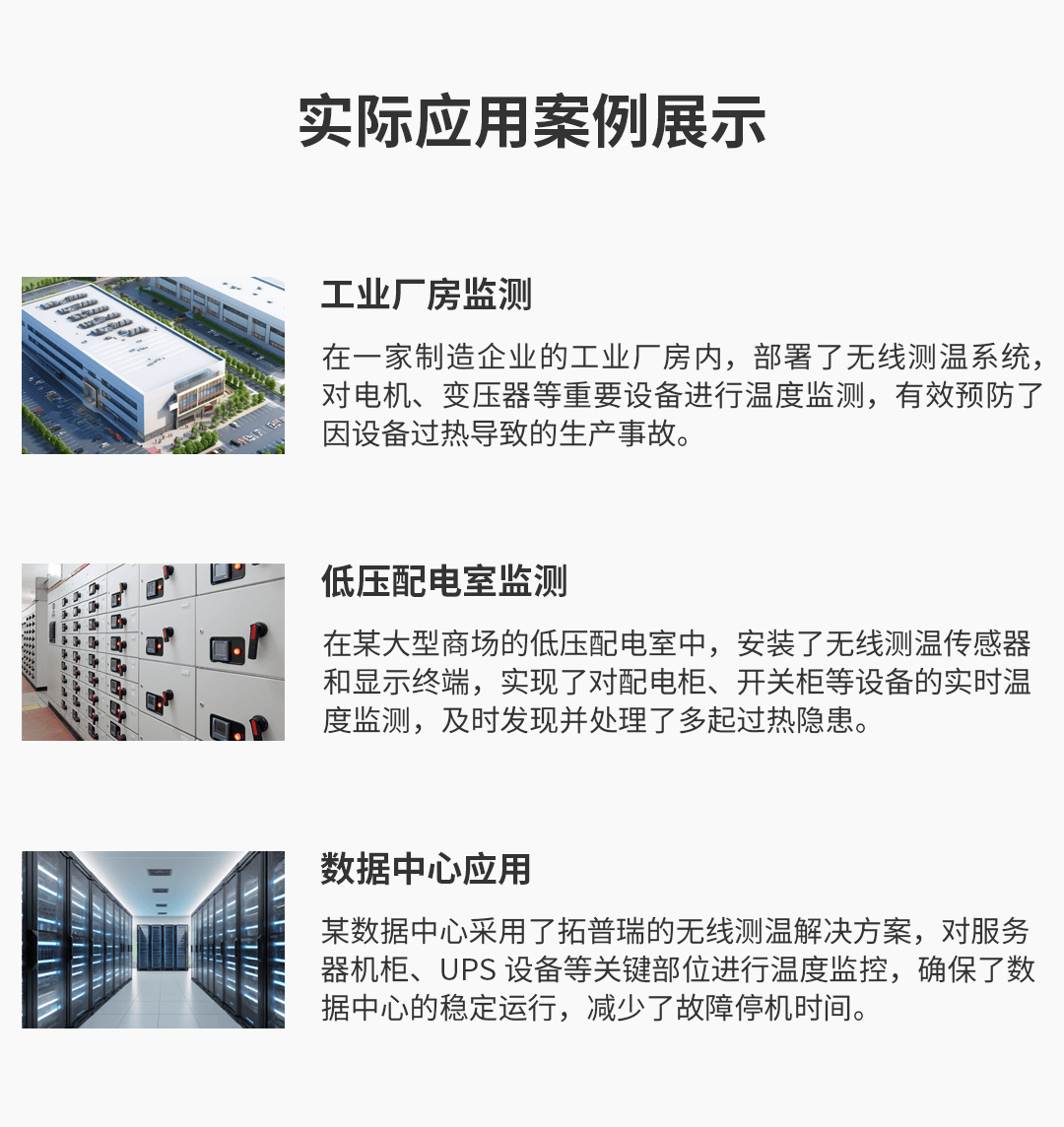 电气接点温度在线监测