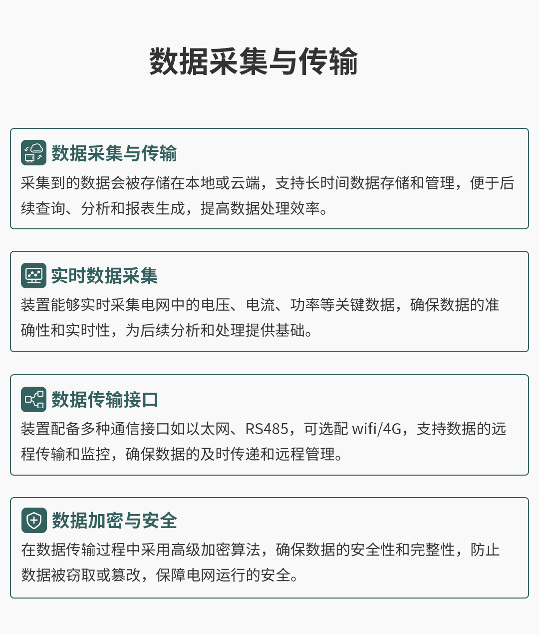 在线式电能质量监控装置