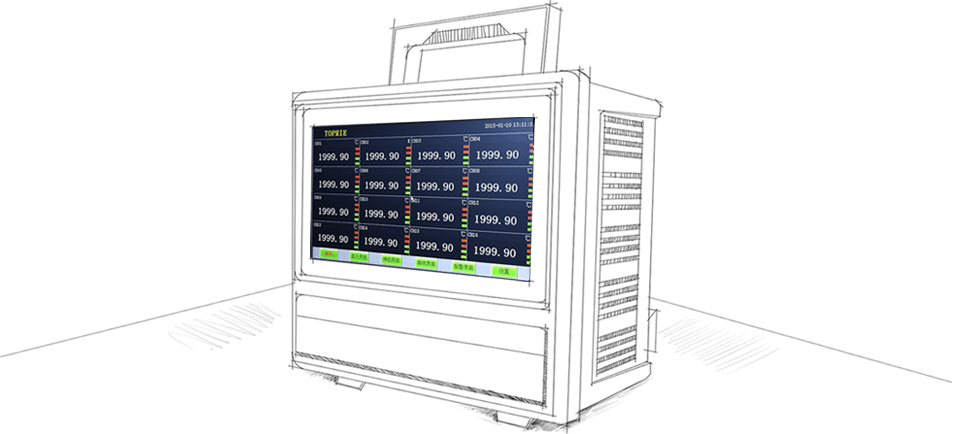 TP1000触摸无纸记录仪