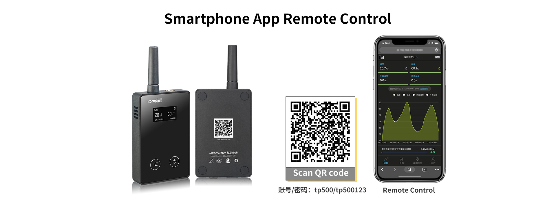 Wireless Temperature & Humidity Recorder