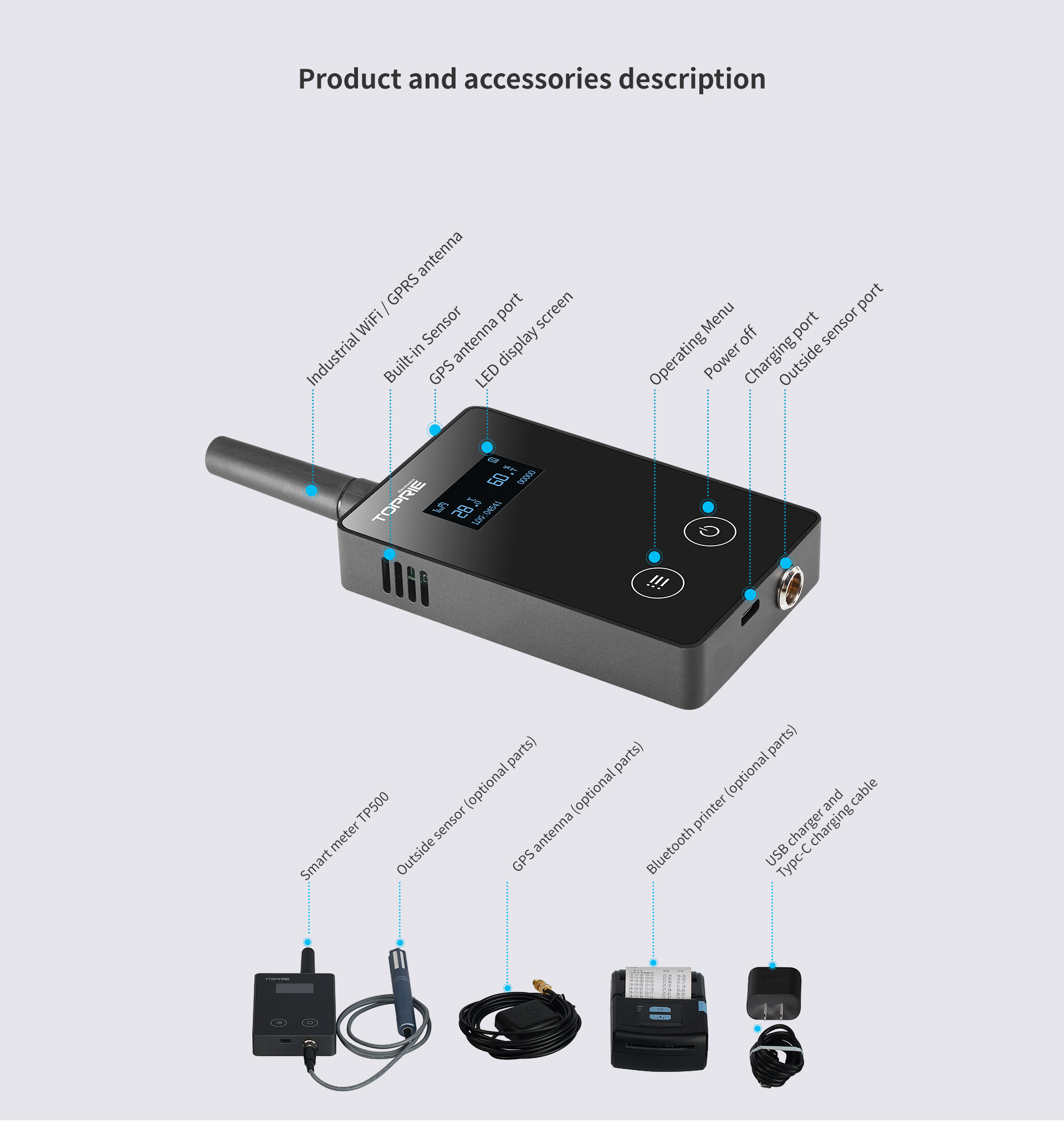 Wireless Temperature & Humidity Recorder