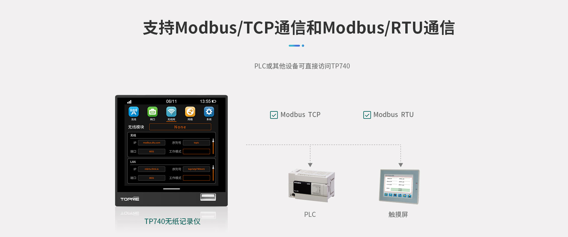 TP740无纸记录仪