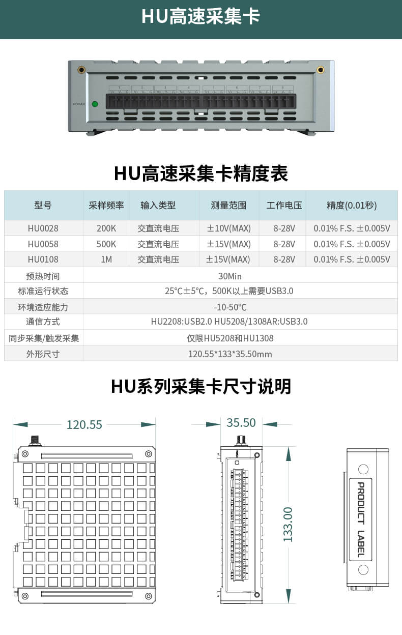 多通道高速数据采集仪