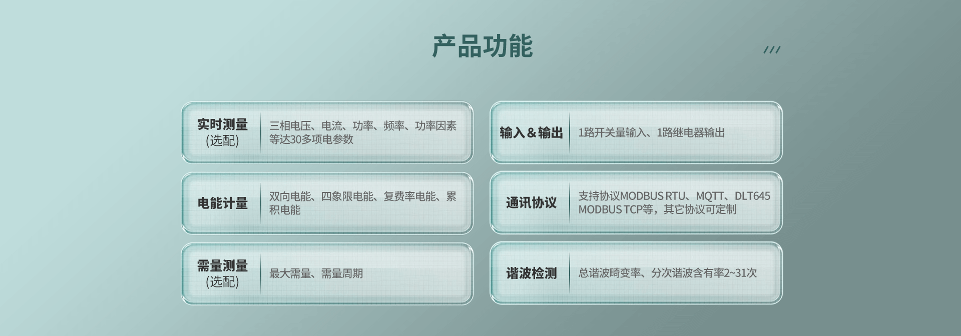 三相多功能电力仪表