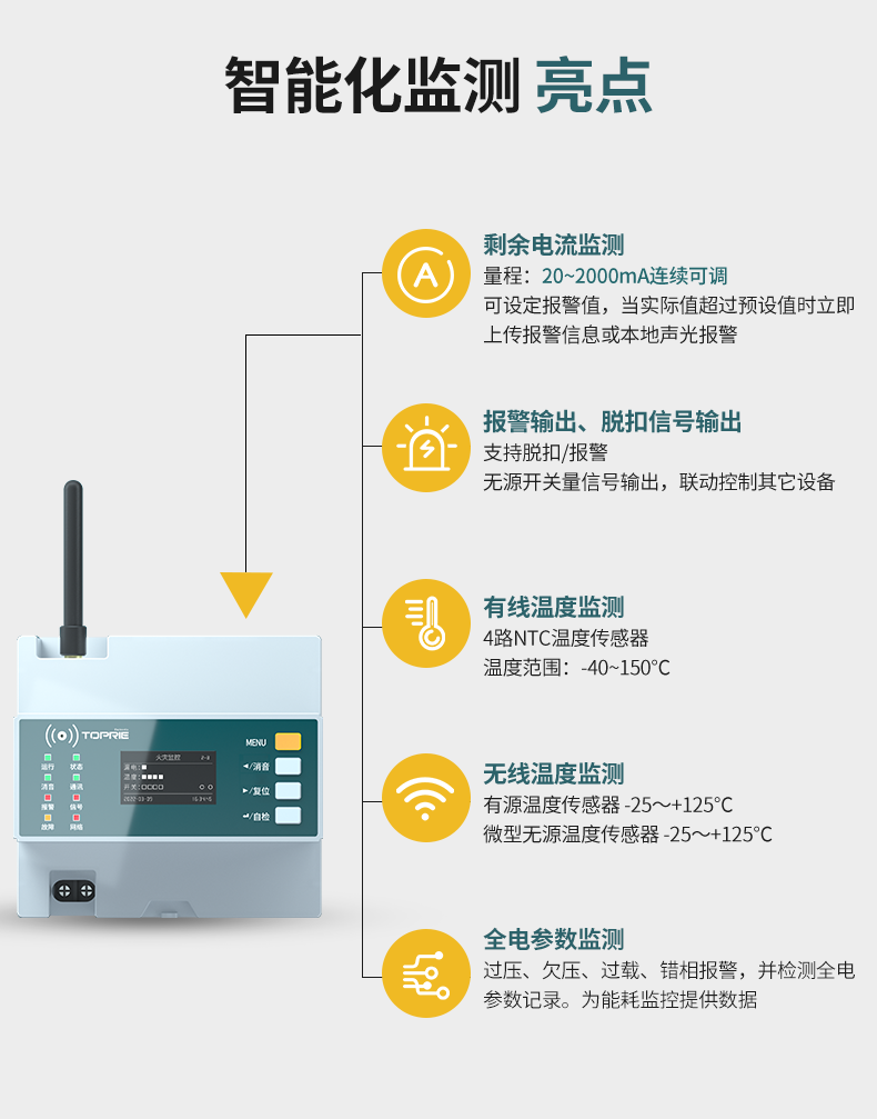 组合式火灾探测器