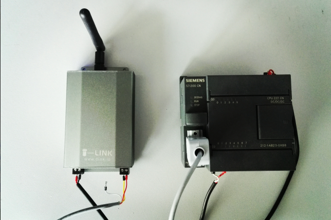 西門子PLC S7-200通過拓普瑞DTU連接TLINK物聯網平臺