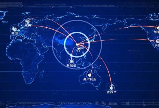 全球多基地分布图
