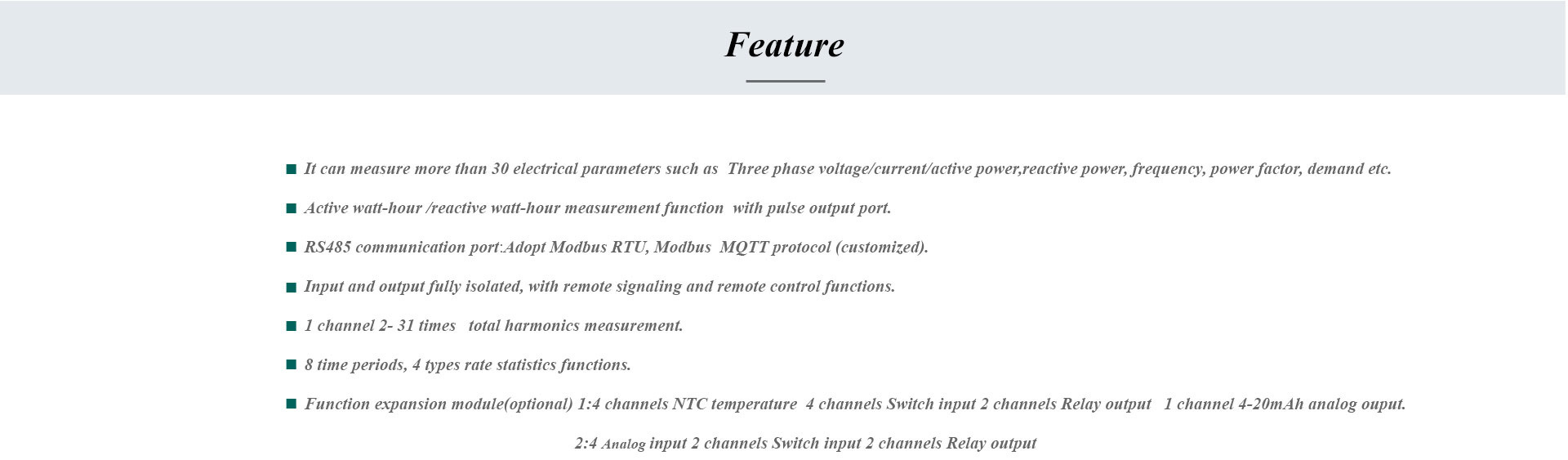 Multi-Function Power Recorder