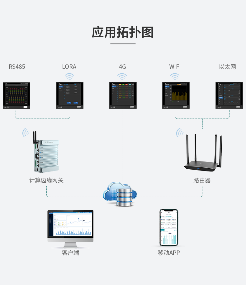 在线式电能质量监控装置