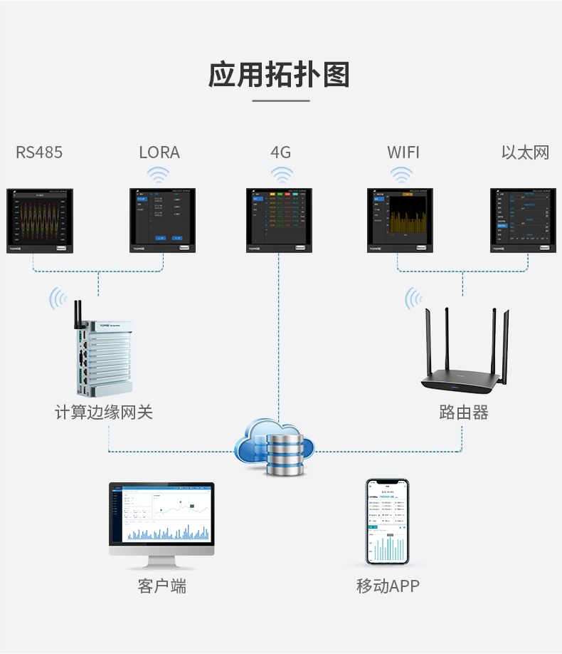 在线式电能质量监控装置